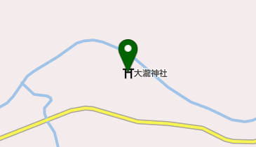 大瀧神社の地図画像