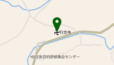 行念寺の地図画像