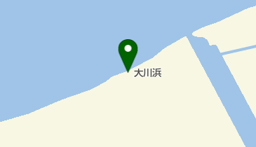 大川浜の地図画像