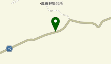 舟木谷峠の地図画像