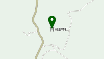白山神社の地図画像