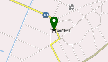 諏訪神社の地図画像