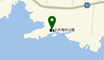 小木海中公園の地図画像