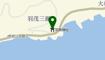 羽黒神社の地図画像