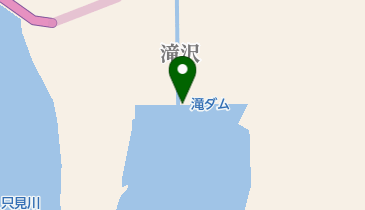 滝ダムの地図画像