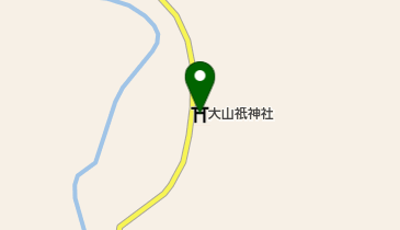 大山祇神社の地図画像