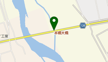 本郷大橋の地図画像