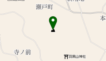 羽黒山の地図画像