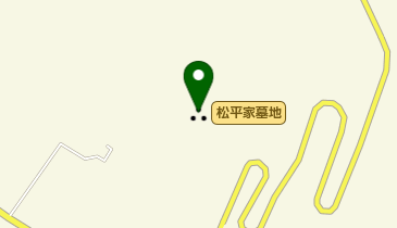 松平家墓地の地図画像