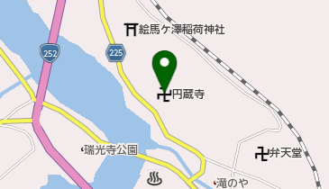 円蔵寺の地図画像