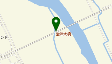 会津大橋の地図画像