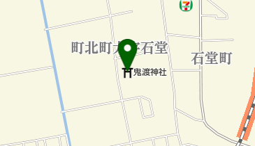 鬼渡神社の地図画像