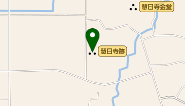 慧日寺跡の地図画像