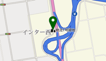 物流1号緑地の地図画像