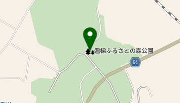 磐梯ふるさとの森公園の地図画像