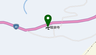 龍泉寺の地図画像