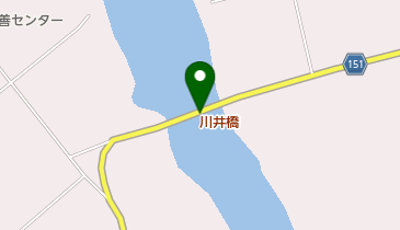 川井橋の地図画像