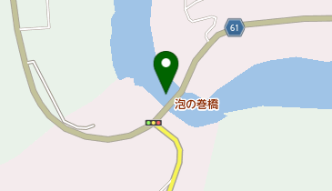 泡の巻橋の地図画像