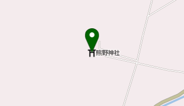 熊野神社の地図画像