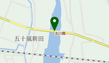 太川橋の地図画像