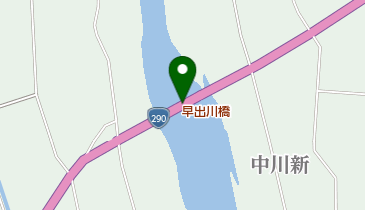 早出川橋の地図画像