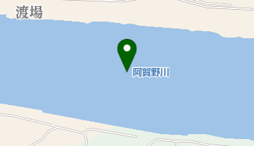 阿賀野川の地図画像