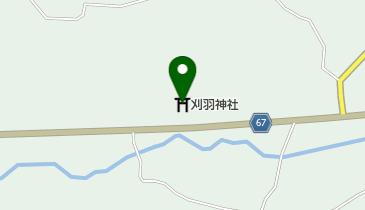 刈羽神社の地図画像