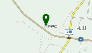 鋒神社の地図画像