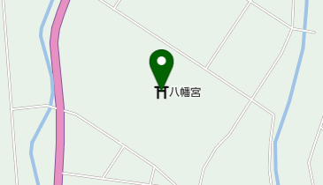 八幡宮の地図画像