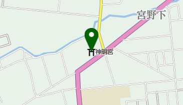 神明宮の地図画像