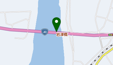 岩津橋の地図画像