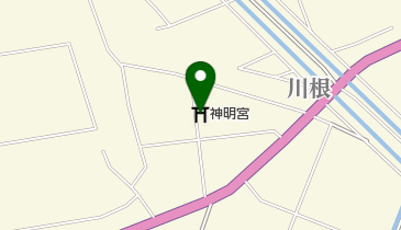 神明宮の地図画像