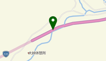 普洞沢の地図画像