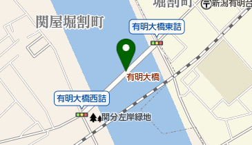 有明大橋の地図画像