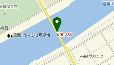 昭和大橋の地図画像