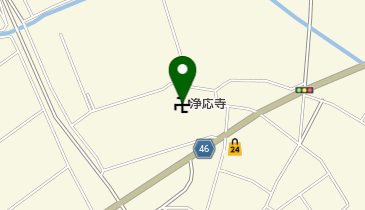 浄応寺の地図画像