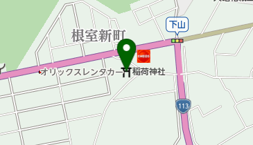 稲荷神社の地図画像