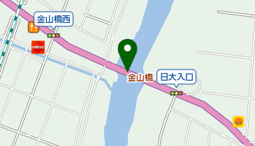 金山橋の地図画像