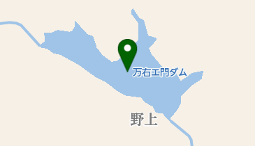 万右エ門ダムの地図画像