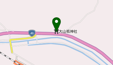 大山祇神社の地図画像