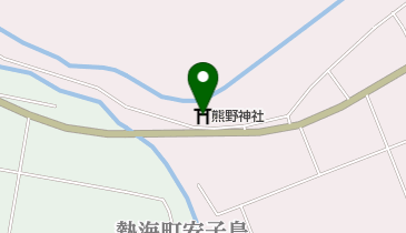 熊野神社の地図画像