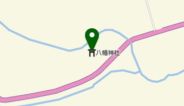 八幡神社の地図画像