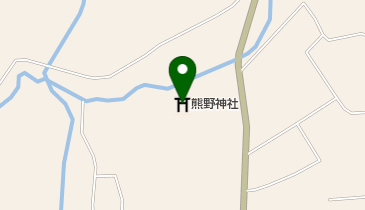 熊野神社の地図画像