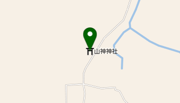 山神神社の地図画像