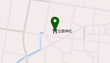 出雲神社の地図画像