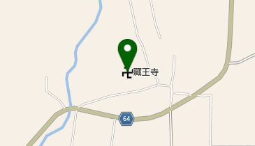 藏王寺の地図画像