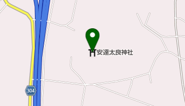 安達太良神社の地図画像