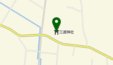 三渡神社の地図画像