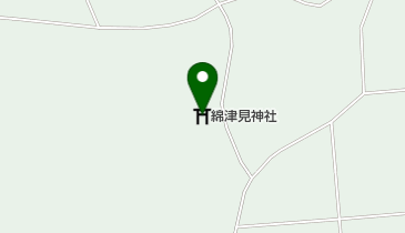 綿津見神社の地図画像