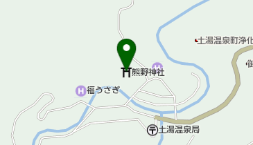 熊野神社の地図画像